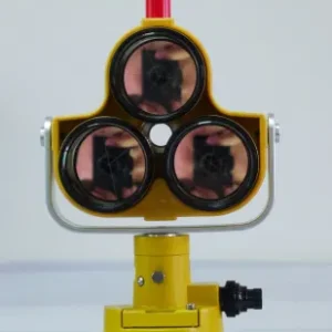 Prism Reflector Kit : Sokkia/Topcon Style Reflector, TRI-PRISM, with hard case. Offset:  - 30 mm/0 mm. with Mini Pole and Target,  Plummet on the Adaptor and Tribrach