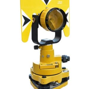 Prism Reflector Kit :? TOPCON Style Reflector, Yellow / Black? color ,? with hard case.? ? OFFSET : - 30mm .? Plummet on Adaptor.